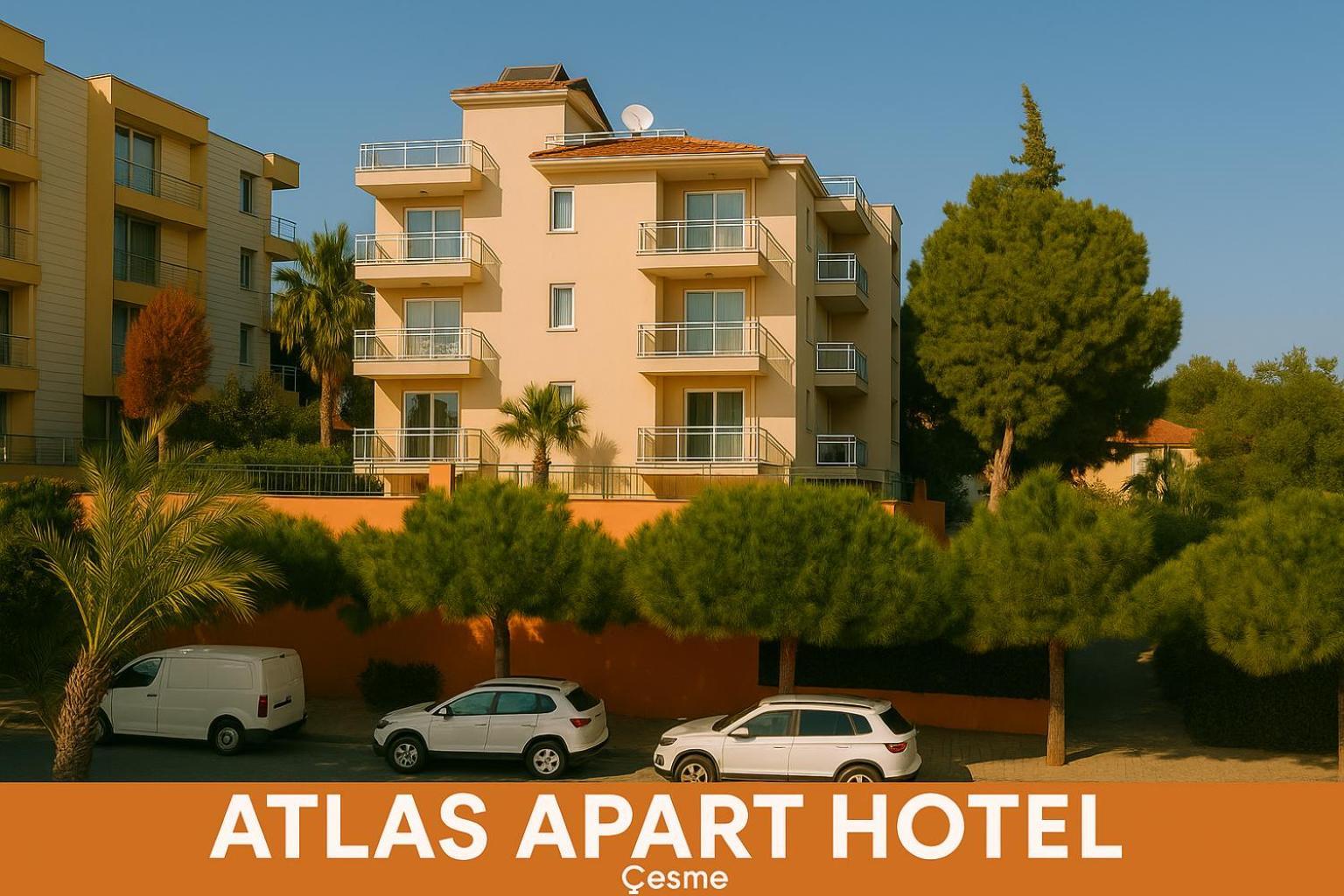 Atlas Apart Hotel Cesme Exterior foto