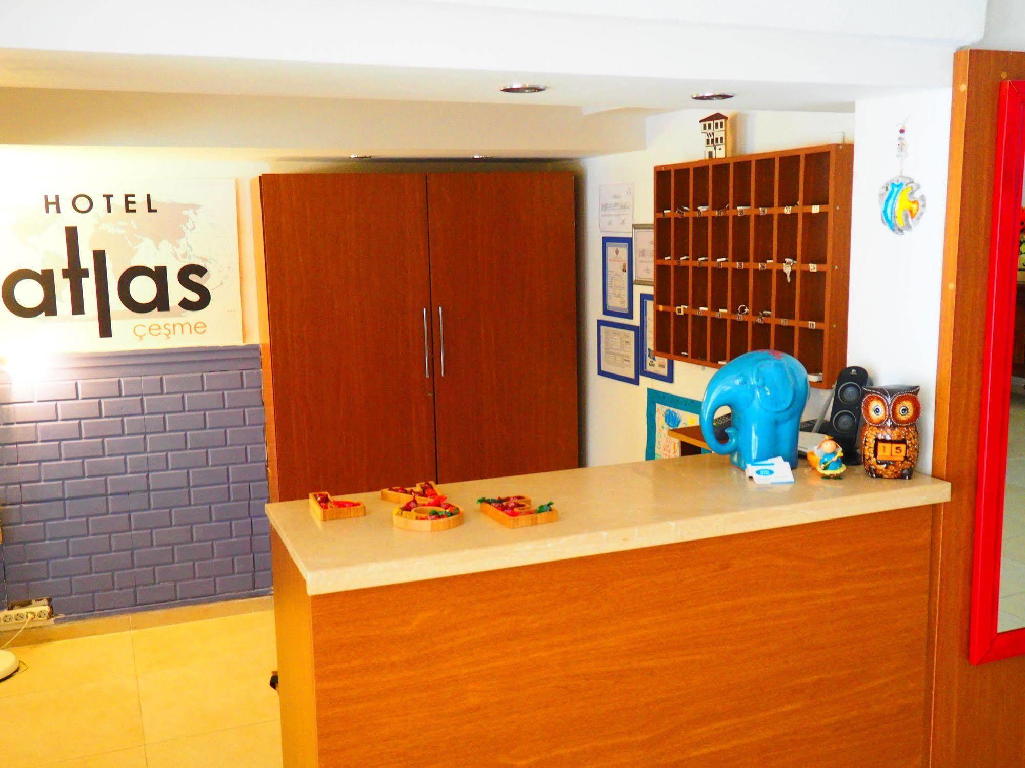 Atlas Apart Hotel Cesme Exterior foto